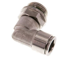 12mm x G1/2'' 90 graden L-verbinding RVS Insteekfitting Buitendraad Draaibaar FKM