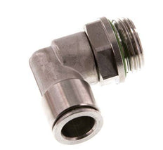 12mm x G1/2'' 90 graden L-verbinding RVS Insteekfitting Buitendraad Draaibaar FKM
