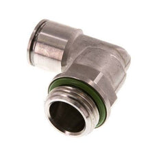 12mm x G1/2'' 90 graden L-verbinding RVS Insteekfitting Buitendraad Draaibaar FKM