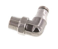 4mm x 1/8'' NPT 90 graden L-verbinding RVS Insteekfitting Buitendraad Draaibaar FKM