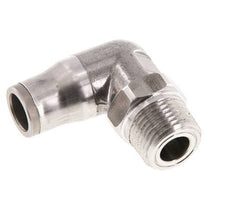 10mm x 3/8'' NPT 90 graden L-verbinding RVS Insteekfitting Buitendraad Draaibaar FKM