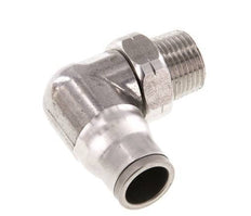 12mm x 3/8'' NPT 90 graden L-verbinding RVS Insteekfitting Buitendraad Draaibaar FKM