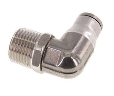 12mm x 1/2'' NPT 90 graden L-verbinding RVS Insteekfitting Buitendraad Draaibaar FKM
