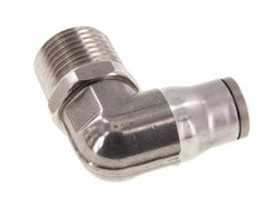 12mm x 1/2'' NPT 90 graden L-verbinding RVS Insteekfitting Buitendraad Draaibaar FKM