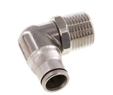 12mm x 1/2'' NPT 90 graden L-verbinding RVS Insteekfitting Buitendraad Draaibaar FKM