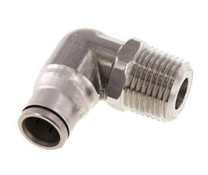 12mm x 1/2'' NPT 90 graden L-verbinding RVS Insteekfitting Buitendraad Draaibaar FKM