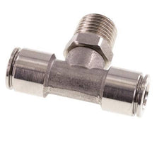 8mm x R1/4'' inline T-stuk RVS Insteekfitting Buitendraad Draaibaar FKM