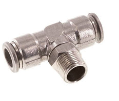 12mm x R3/8'' inline T-stuk RVS Insteekfitting Buitendraad Draaibaar FKM