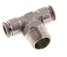 10mm x R1/2'' inline T-stuk RVS Insteekfitting Buitendraad Draaibaar FKM