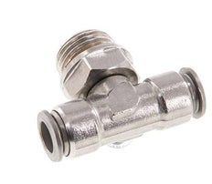 10mm x G1/2'' inline T-stuk RVS Insteekfitting Buitendraad FDA Draaibaar FKM