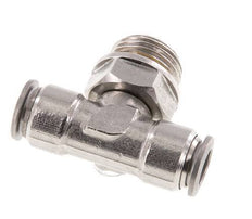 10mm x G1/2'' inline T-stuk RVS Insteekfitting Buitendraad FDA Draaibaar FKM