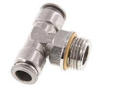 10mm x G1/2'' inline T-stuk RVS Insteekfitting Buitendraad FDA Draaibaar FKM