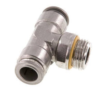 12mm x G1/2'' inline T-stuk RVS Insteekfitting Buitendraad FDA Draaibaar FKM