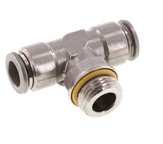 12mm x G1/2'' inline T-stuk RVS Insteekfitting Buitendraad FDA Draaibaar FKM