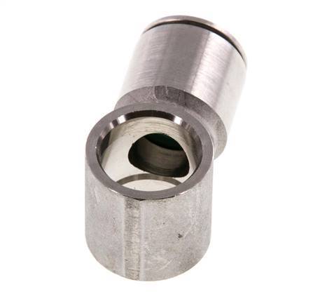 10mm L-Banjo RVS Insteekfitting Banjo-bout G1/4'' FKM