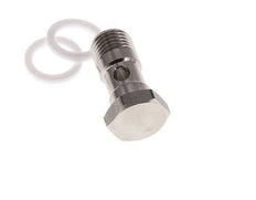 Banjobout 1-weg RVS G1/4'' Buitendraad PTFE