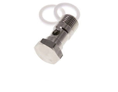 Banjobout 1-weg RVS G1/4'' Buitendraad PTFE