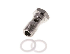 Banjobout 1-weg RVS G1/4'' Buitendraad PTFE