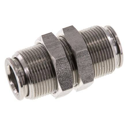 10mm RVS Insteekfitting Schotdoorvoer FKM