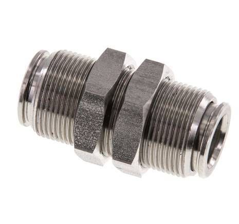 10mm RVS Insteekfitting Schotdoorvoer FKM