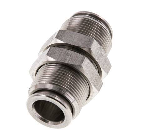 10mm RVS Insteekfitting Schotdoorvoer FKM