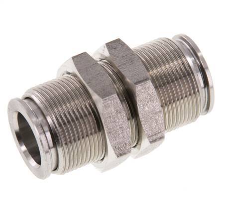 12mm RVS Insteekfitting Schotdoorvoer FKM