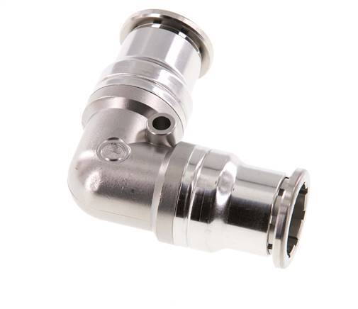 16mm 90 graden L-verbinding RVS Insteekfitting FKM