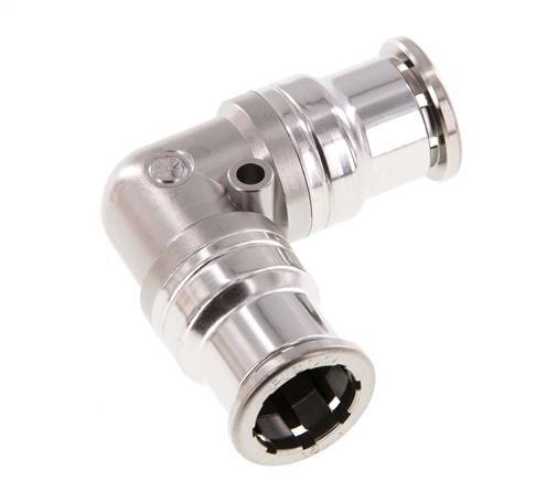 16mm 90 graden L-verbinding RVS Insteekfitting FKM