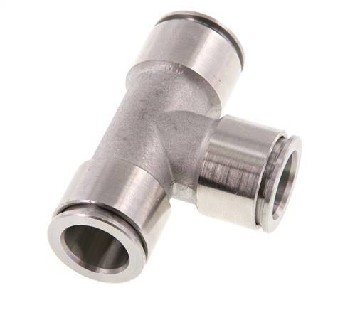 12mm T-koppeling RVS Insteekfitting FKM
