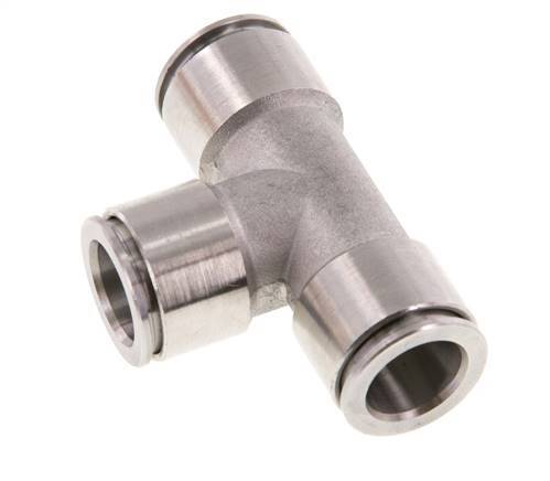 12mm T-koppeling RVS Insteekfitting FKM