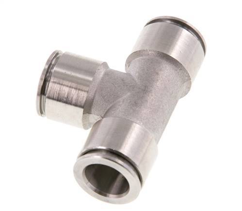 12mm T-koppeling RVS Insteekfitting FKM
