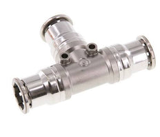 16mm T-koppeling RVS Insteekfitting FKM