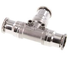 16mm T-koppeling RVS Insteekfitting FKM