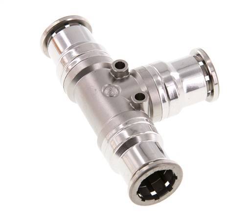 16mm T-koppeling RVS Insteekfitting FKM