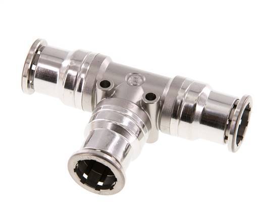 16mm T-koppeling RVS Insteekfitting FKM