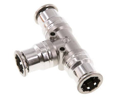 16mm T-koppeling RVS Insteekfitting FKM