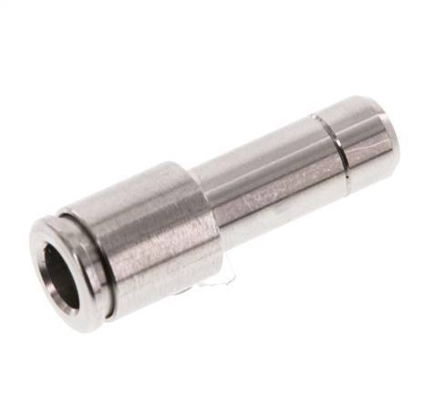 6mm x 8mm RVS Insteekfitting Plug FKM