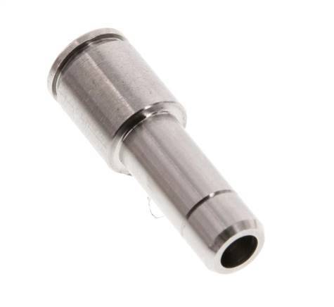 6mm x 8mm RVS Insteekfitting Plug FKM