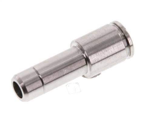 6mm x 8mm RVS Insteekfitting Plug FKM