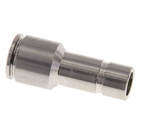 8mm x 10mm RVS Insteekfitting Plug FKM