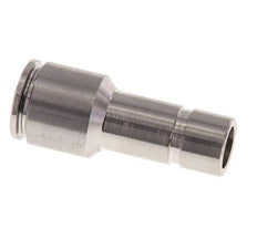 8mm x 10mm RVS Insteekfitting Plug FKM