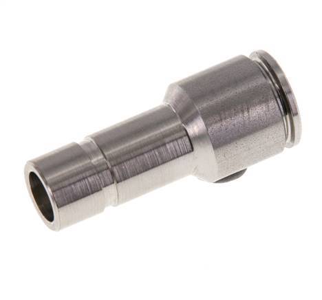 8mm x 10mm RVS Insteekfitting Plug FKM