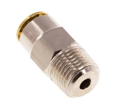 4mm x R1/8'' Messing Insteekfitting Buitendraad Hoge Druk NBR [2 Stuks]