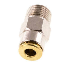 4mm x R1/8'' Messing Insteekfitting Buitendraad Hoge Druk NBR [2 Stuks]