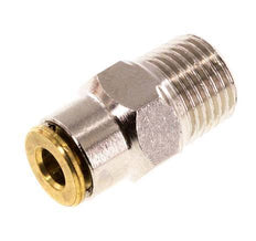 4mm x M 10 x 1 (conical) Messing Insteekfitting Buitendraad Hoge Druk NBR [2 Stuks]