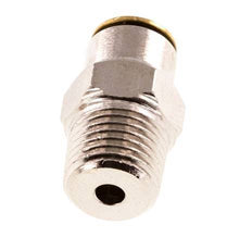 4mm x M 10 x 1 (conical) Messing Insteekfitting Buitendraad Hoge Druk NBR [2 Stuks]