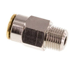 6mm x R1/8'' Messing Insteekfitting Buitendraad Hoge Druk NBR [2 Stuks]