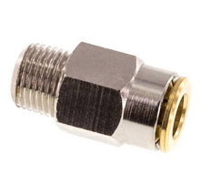 6mm x R1/8'' Messing Insteekfitting Buitendraad Hoge Druk NBR [2 Stuks]
