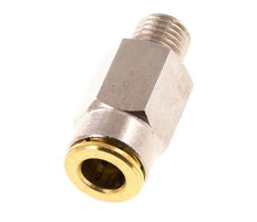 6mm x M 8 x 1 (conical) Messing Insteekfitting Buitendraad Hoge Druk NBR [2 Stuks]