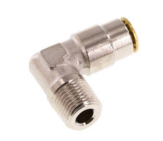 4mm x R1/8'' 90 graden L-verbinding Messing Insteekfitting Buitendraad Hoge Druk NBR [2 Stuks]